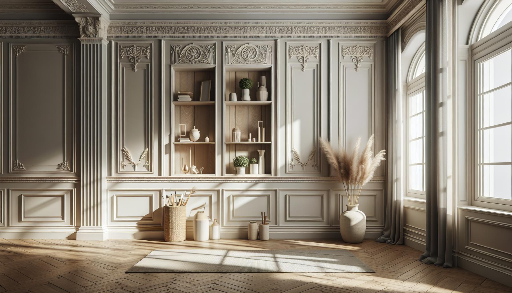 DIY Molding on Walls: Classic Trim for Elegant Interiors