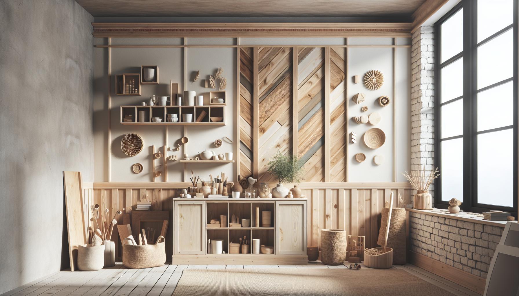 DIY Wooden Panel Wall: Timeless Style for Every Room