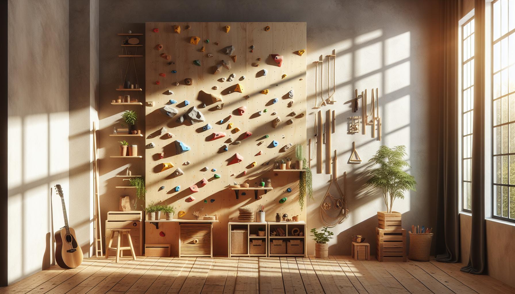 DIY Rock Climb Wall: Adventure Awaits in Your Own Home