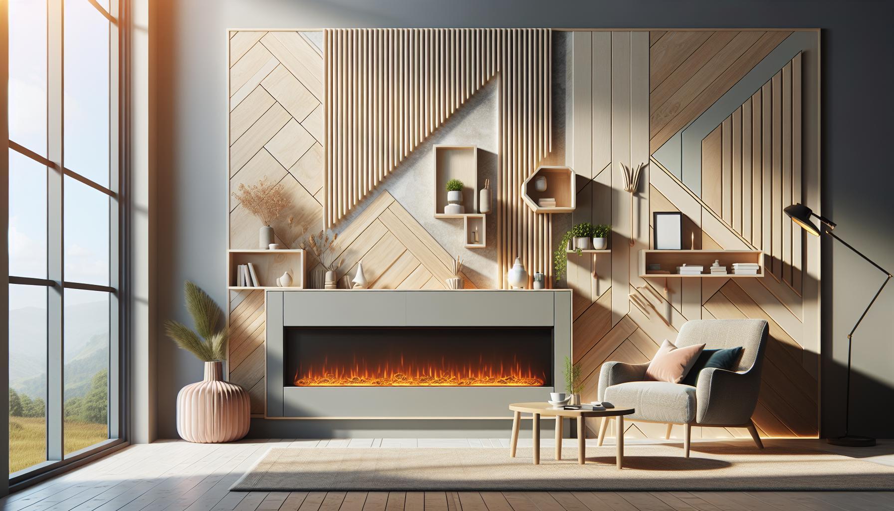 DIY Electric Fireplace Wall: Cozy Up with a Modern Feature