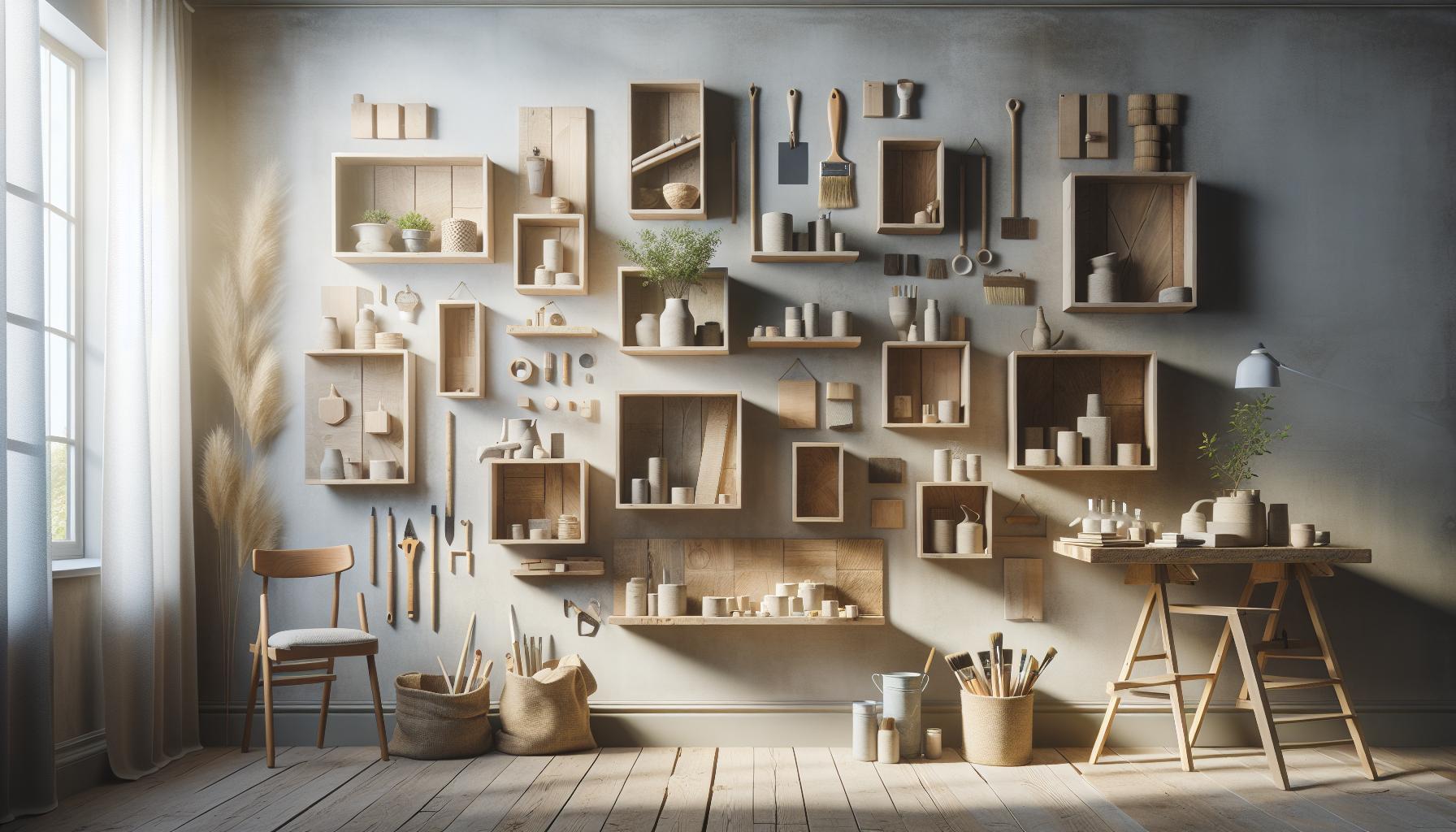 DIY Folding Wall Table: Functional Design for Compact Living 3 Essential Materials and Tools for Your DIY Project