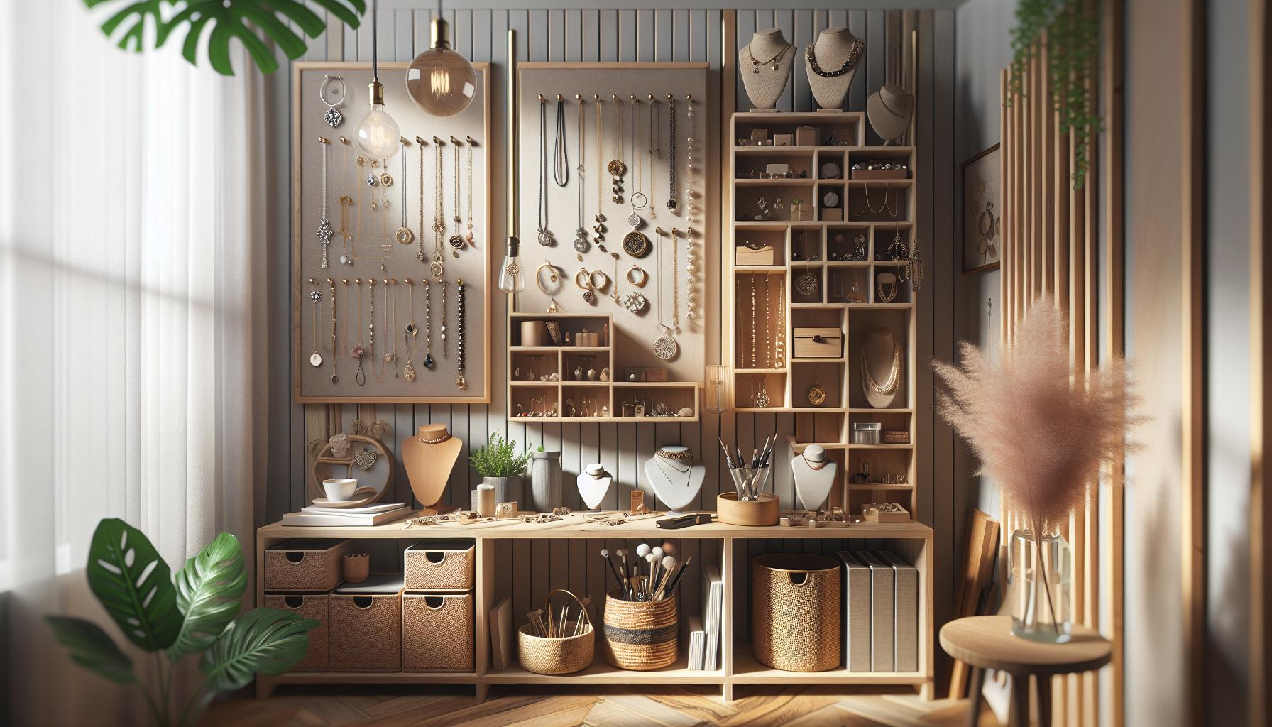 DIY Jewelry Organizer Wall: Display and Declutter With Style 7 Tips for Organizing Different Types of Jewelry